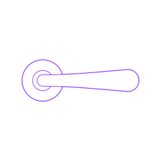 Buildings Door Handles Golia Door Handle Stencil Svg Vector, Free Vectors File
